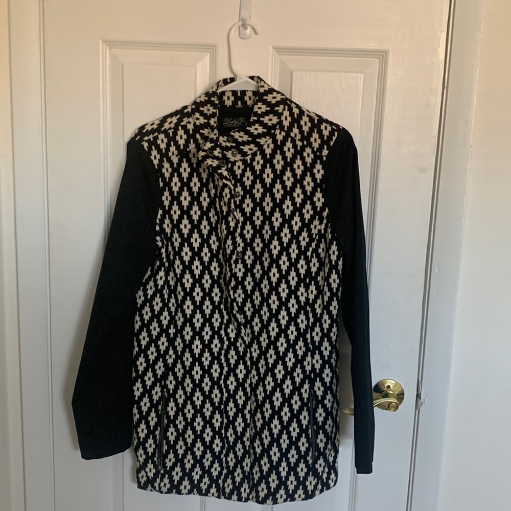 Luck Brand Zip Up Jacket